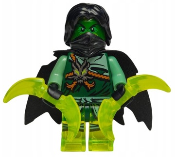 LEGO Figurka Ninjago - Morro (Cape) z peleryną - njo163 + bronie