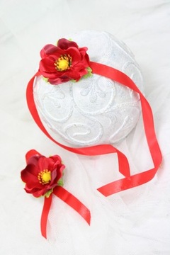 Ручной котильон, краковский букет или народная булавка для бутоньерки.