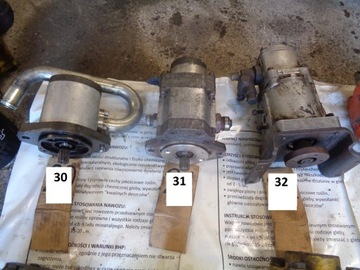 Pompa hydrauliczna pojedyńcza /dwusekcyjna / trzysekcyjna