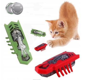 2x Karaluch robak insekt jak hexbug La Cucaracha Zabawka dla kota 2xBateria