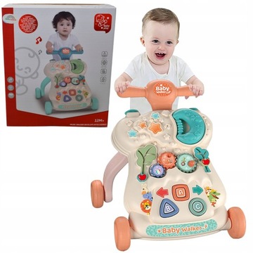 ИНТЕРАКТИВНАЯ РАЗВИВАЮЩАЯ СТОЛ-ПАНЕЛЬ WALKER PUSHER ДЛЯ ДЕТЕЙ