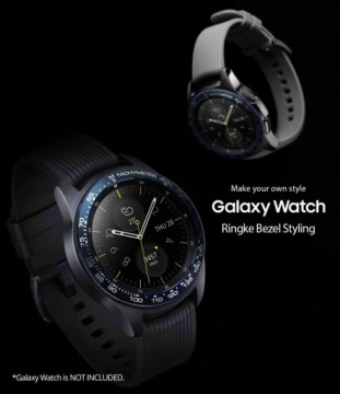 СИНИЙ безель с кольцом Samsung Gear S3 СИНИЙ