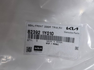 KIA PICANTO HMOTA TLUMÍCÍ DVEŘE PŘEDNÍ PRAVÝ 823921Y010