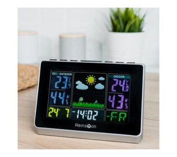 БЕСПРОВОДНАЯ МЕТЕОЛОГИЧЕСКАЯ СТАНЦИЯ REINSTON ГИГРОМЕТР