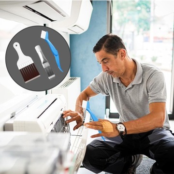 ЩЕТКА ДЛЯ ЧИСТКИ СТИРАЛЬНОЙ МАШИНЫ, СУШИЛЬНОЙ МАШИНЫ, КОНДИЦИОНЕРА, ХОЛОДИЛЬНИКА, НАБОР ИЗ 3 ШТ.