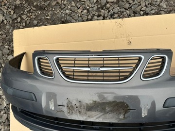 NÁRAZNÍK PŘEDNÍ MŘÍŽKA SAAB 9-3 93 II 2002-2007 279