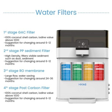 СИСТЕМА ФИЛЬТРАЦИИ ВОДЫ HiKiNS ОБРАТНЫЙ ОСМОС