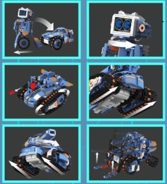 ОБРАЗОВАТЕЛЬНЫЕ БЛОКИ ДЛЯ РОБОТОВ НАБОР БЛОКОВ ПРИЛОЖЕНИЯ 5 В 1 ДЛЯ РОБОТИКА ТЕХНИКИ СОЗДАТЕЛЬ