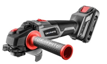 БЕСЩЕТОЧНАЯ АККУМУЛЯТОРНАЯ УГЛОВАЯ ШЛИФОВАЛЬНАЯ МАШИНА E+