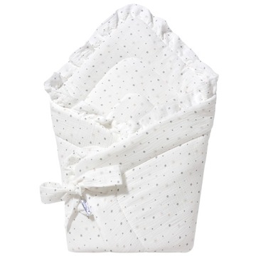 ROŻEK NIEMOWLĘCY MUŚLINOWY BECIK OTULACZ BAWEŁNA