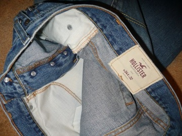Spodnie dżinsy HOLLISTER W34/L32=46/109cm jeansy