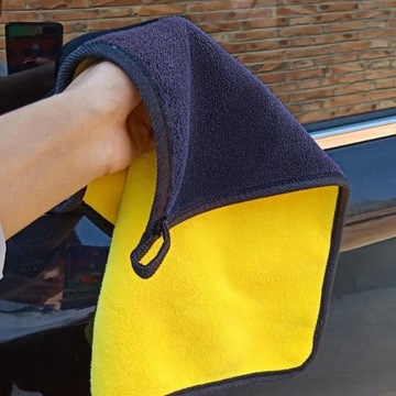 БОЛЬШОЕ ПОЛОТЕНЦЕ ИЗ МИКРОФИБРЫ ДЛЯ СУШКИ АВТОМОЙКИ КОМОК ИЗ МИКРОФИБРЫ 800г