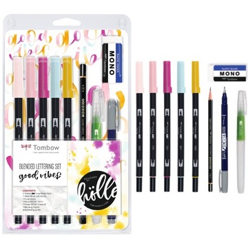 TOMBOW ZESTAW DO KALIGRAFII LETTERING SET VIBES