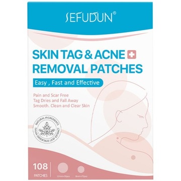 108 sztuk Skin Tag Patch Fine Remover