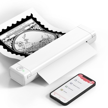 Phomemo Portable Printer Wireless For Travel, M08F-Letter Wireless Mobile