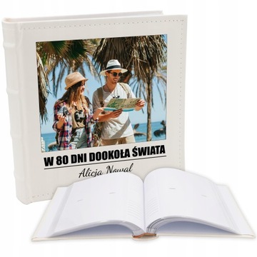 ALBUM na ZDJĘCIA SZYTY Personalizowana OKŁADKA
