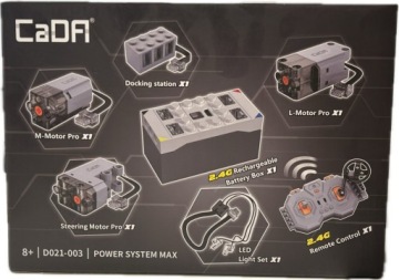 Stavebnice Cada Sada Power System Max Pohon Pro Dálkové Ovládání Vozidel