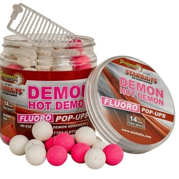 STARBAITS Kulki Pop Up FLUO DEMON HOT DEMON 14mm