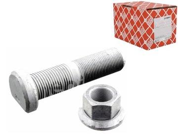 ŚRUBA KOŁA TYŁ M22X1.5 X89 99 5MM STAL BPW FEBI BILSTEIN
