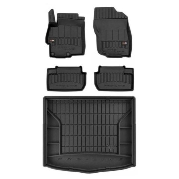 3D gumová sada koberců a rohožek Mitsubishi Lancer VIII 2007-2017 Hatchback
