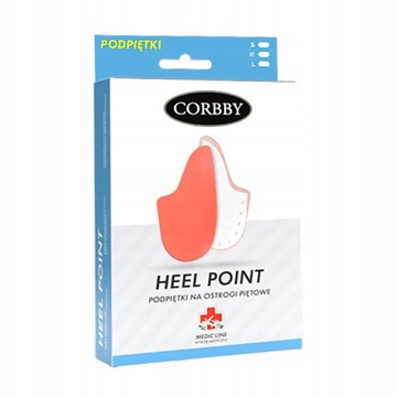 HEEL POINT Podpiętki na ostrogi piętowe Corbby