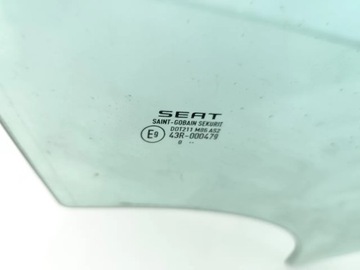 SEAT IBIZA SKLO OKENNÍ W PŘEDNÍCH DVEŘÍCH 2011