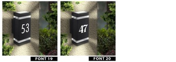 Садовый настенный светильник LAMP MANY DESIGNS NUMBER для дома