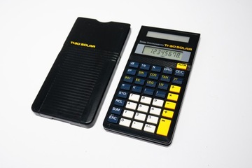 Retro Kalkulator TI Texas Instruments TI-30 Solar