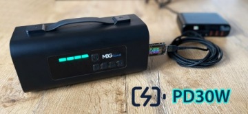 Стартовый бустер 54,76 Втч автомобильный компрессор воздуходувка Powerbank + кейс