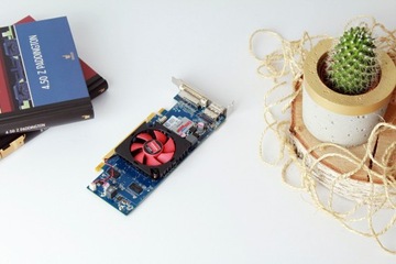 AMD RADEON HD7470 1 ГБ PCIe x16 DVI DP НИЗКОПРОФИЛЬНЫЙ