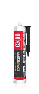 CX80 Uszczelniacz Kominkowy Ognioodporny 300ml