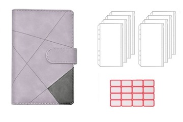 SEGREGATOR BUDŻETOWY A6 OSZCZĘDNIK BINDER PLANER BUDŻETU ORGANIZER ZESTAW