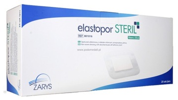 Elastopor STERIL 10cmx25cm Opatrunek jałowy 25szt