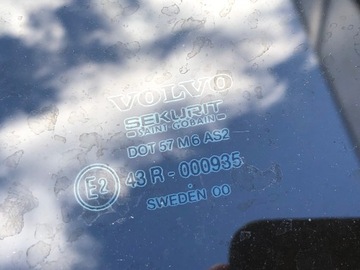 LEVÝ ZADNÍ SKLO (OKNO) KAROSERIE VOLVO V70 019-26