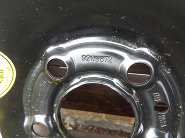KOŁO DOJAZDOWE 4.00BX17X50 135/90R17 VOLVO XC70 70
