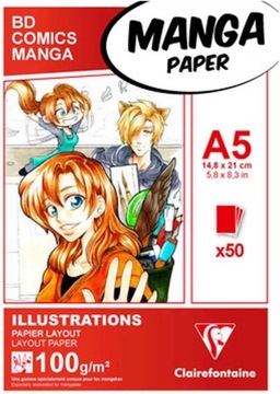 САКУРА МАНГА БУМАГА А5