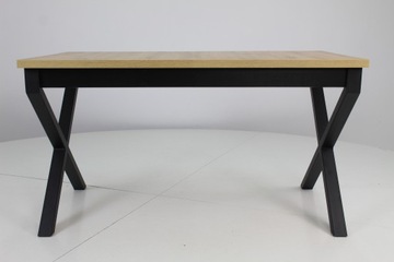 Модный комплект из 8 стульев и стола 140/180 METAL LOFT X