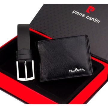 Zestaw Portfel Pierre Cardin + Pasek Na Prezent X2