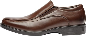 BRUNO MARC CAMBRIDGE 05 SLIP ON SHOES MĘSKIE BUTY GARNITUROWE MOKASYNY 44,5