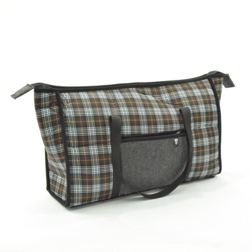 Шапка для сауны - мужской комплект - хлопок/шерсть - L