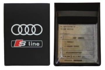 ETUI OKŁADKA NA DOWÓD REJESTRACYJNY AUDI S LINE