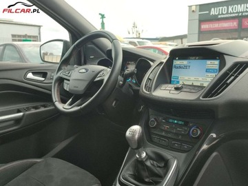 Ford Kuga II SUV Facelifting 2.0 TDCi 180KM 2018 Ford Kuga ST-LINE GWARANCJA 4x4 BEZWYPADKOWY 85 tysiecy kilometrow Zamiana, zdjęcie 14