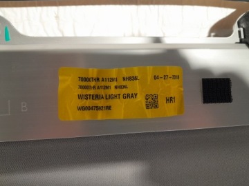 HONDA ODYSSEY V 18- ПОЛНАЯ ШТОРКА ЛЮКА КРЫШИ 70000-THR-A112 NH836L