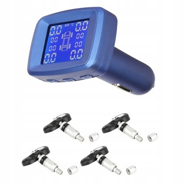 2-дюймовый ЖК-дисплей TPMS Беспроводная связь