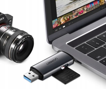 UGREEN USB-C Устройство чтения карт памяти microSD SD USB-адаптер