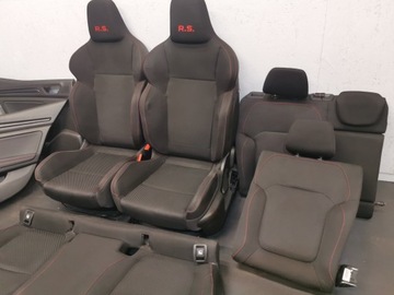 RENAULT MEGANE 4 IV SEDADLA POHOVKA BOKY KOMPLET EVROPA AIRBAG ISOFIX
