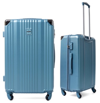 СРЕДНИЙ ЧЕМОДАН XL СУМКА RGL для багажа 4 КОЛЕСА ABS