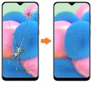 Szyba Szybka Lcd Samsung A30s A307 + Wymiana