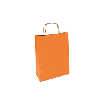 TORBY TORBA PAPIER POMARAŃCZOWA 180x80x225 18x8x22