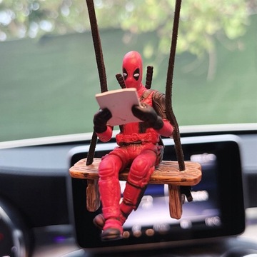 Dekoracja wnętrza samochodu Zabawna minifigurka Deadpool
